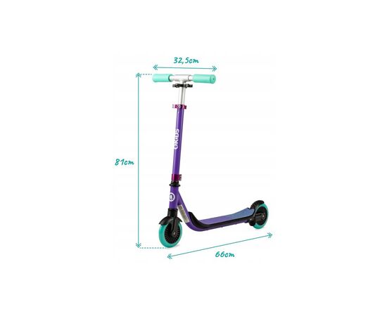 Самокат Qkids Bro purple (HUBA00032), изображение 4 Самокат Qkids Bro purple (HUBA00032), изображение 4