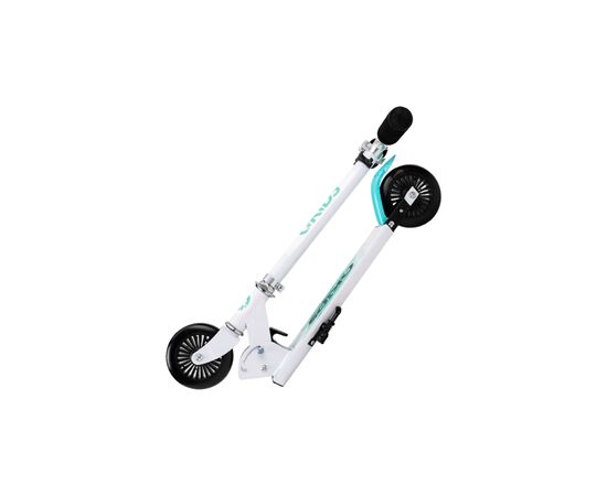 Самокат Qkids Flo Blue/Black (5900495895202) (HUBA00012), зображення 2 Самокат Qkids Flo Blue/Black (5900495895202) (HUBA00012), зображення 2