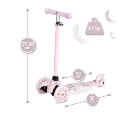 Самокат MoMi Weendy Pink dream (5900495945259) (HULA00005), зображення 3