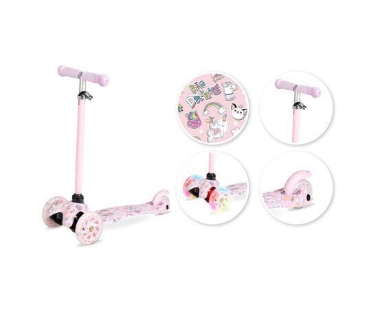 Самокат MoMi Weendy Pink dream (5900495945259) (HULA00005), зображення 4 Самокат MoMi Weendy Pink dream (5900495945259) (HULA00005), зображення 4