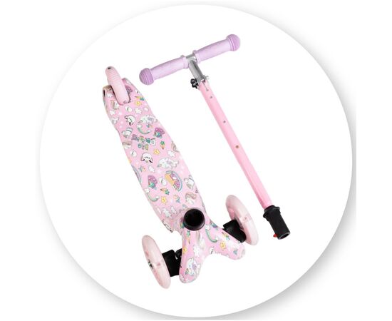Самокат MoMi Weendy Pink dream (5900495945259) (HULA00005), зображення 6 Самокат MoMi Weendy Pink dream (5900495945259) (HULA00005), зображення 6