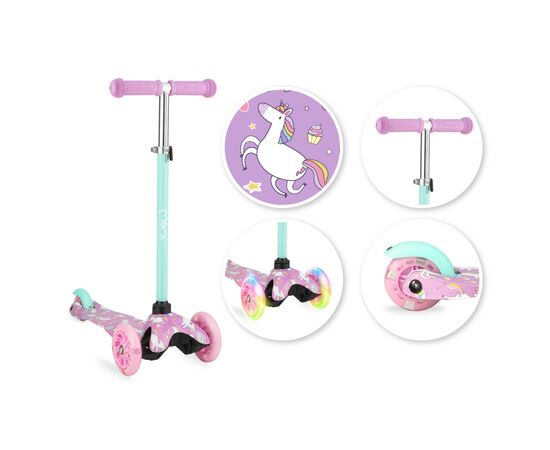 Самокат MoMi Weendy Purple unicorns (5900495945266) (HULA00006), изображение 5 Самокат MoMi Weendy Purple unicorns (5900495945266) (HULA00006), изображение 5