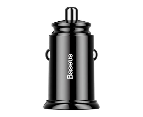 Зарядний пристрій Baseus Circular Plastic А+А 30W 2 USB Black (CCALL-YD01)