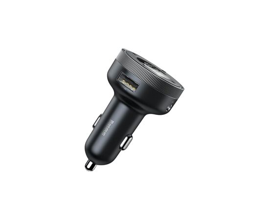 Зарядное устройство Baseus Enjoy Car Wireless MP3 Charger USB Black (CCLH-01), изображение 3 Зарядное устройство Baseus Enjoy Car Wireless MP3 Charger USB Black (CCLH-01), изображение 3