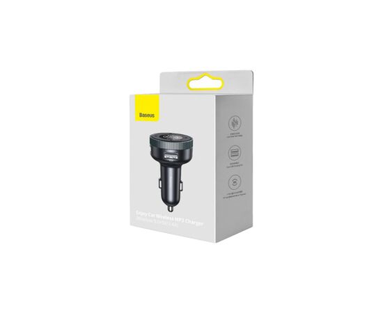Зарядное устройство Baseus Enjoy Car Wireless MP3 Charger USB Black (CCLH-01), изображение 5 Зарядное устройство Baseus Enjoy Car Wireless MP3 Charger USB Black (CCLH-01), изображение 5