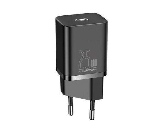 Зарядний пристрій Baseus Super Si Quick Charger 1C 25W Black (CCSP020101)