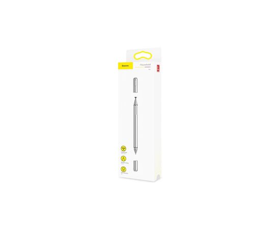 Стилус Baseus Golden Cudgel Capacitive Stylus Pen Silver (ACPCL-0S), изображение 5 Стилус Baseus Golden Cudgel Capacitive Stylus Pen Silver (ACPCL-0S), изображение 5