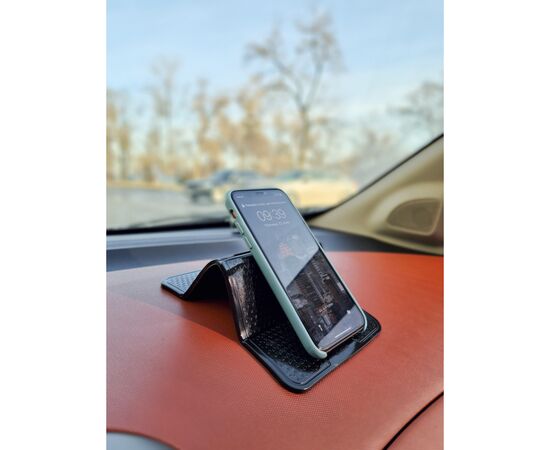Универсальный автодержатель Baseus Folding Bracket Antiskid Pad Black (SUWNT-01), изображение 6 Универсальный автодержатель Baseus Folding Bracket Antiskid Pad Black (SUWNT-01), изображение 6