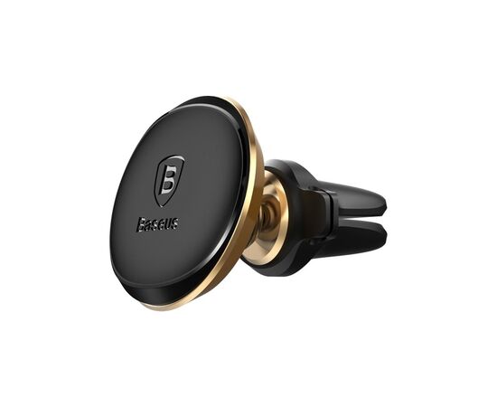 Универсальный автодержатель Baseus Magnet Car Mount Gold (SUGX-A0V), изображение 3 Универсальный автодержатель Baseus Magnet Car Mount Gold (SUGX-A0V), изображение 3