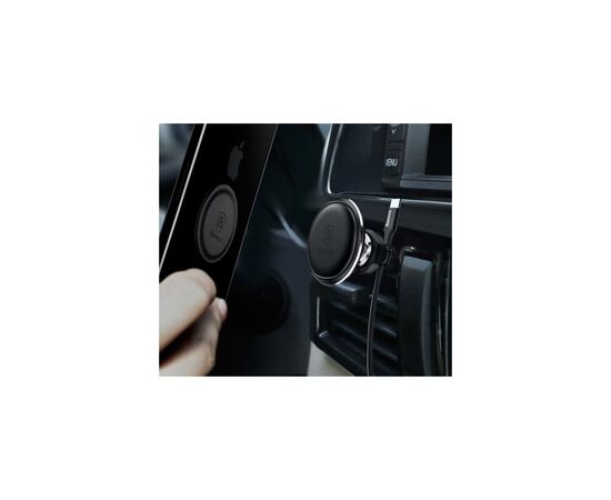 Универсальный автодержатель Baseus Magnetic Air Vent Car Mount Holder Black (SUGX-A01), изображение 10 Универсальный автодержатель Baseus Magnetic Air Vent Car Mount Holder Black (SUGX-A01), изображение 10