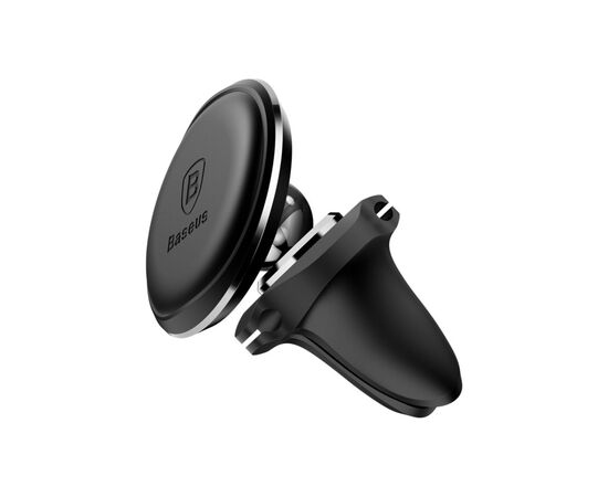 Универсальный автодержатель Baseus Magnetic Air Vent Car Mount Holder Black (SUGX-A01), изображение 3 Универсальный автодержатель Baseus Magnetic Air Vent Car Mount Holder Black (SUGX-A01), изображение 3