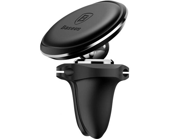Універсальний автотримач Baseus Magnetic Air Vent Car Mount Holder Black (SUGX-A01)