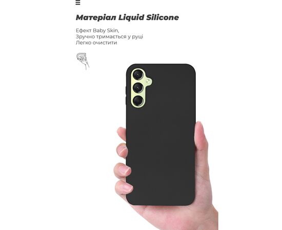 Чехол для мобильного телефона Armorstandart ICON Case Samsung A24 4G (A245) Black (ARM68001), изображение 7 Чехол для мобильного телефона Armorstandart ICON Case Samsung A24 4G (A245) Black (ARM68001), изображение 7