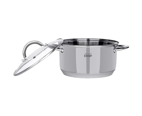 Кастрюля Bravo Chef 1.9 л (BC-2001-16), изображение 2 Кастрюля Bravo Chef 1.9 л (BC-2001-16), изображение 2