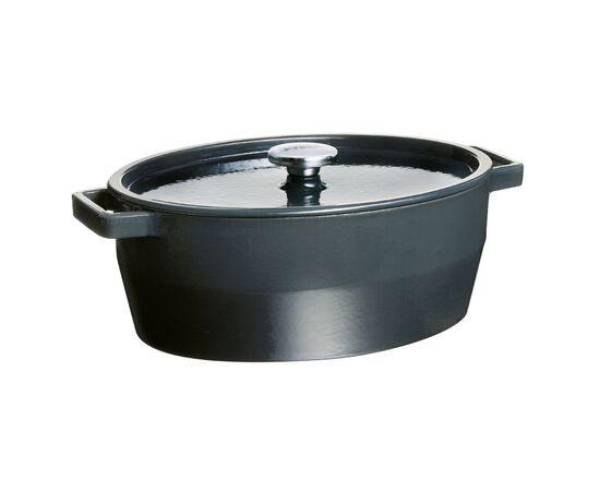 Каструля Pyrex Slow Cook Grey Овальна 5.8л (SC4AC33/6641)