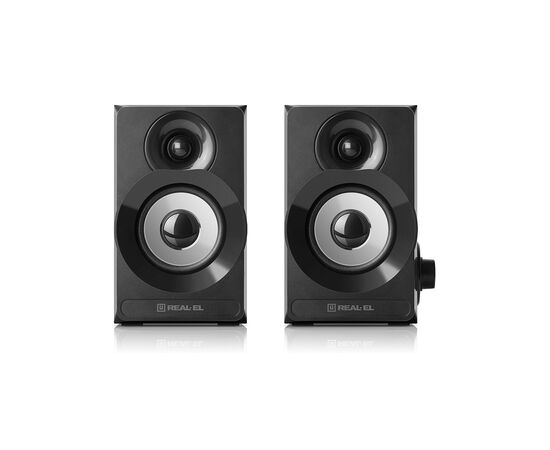 Акустическая система REAL-EL S-200 USB Black, изображение 2 Акустическая система REAL-EL S-200 USB Black, изображение 2