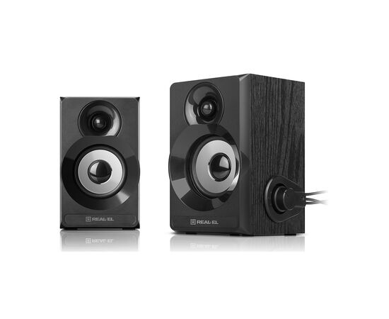 Акустическая система REAL-EL S-200 USB Black, изображение 3 Акустическая система REAL-EL S-200 USB Black, изображение 3