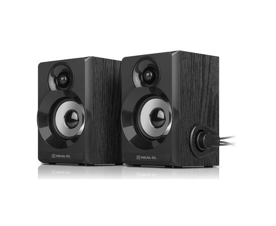 Акустическая система REAL-EL S-200 USB Black, изображение 5 Акустическая система REAL-EL S-200 USB Black, изображение 5