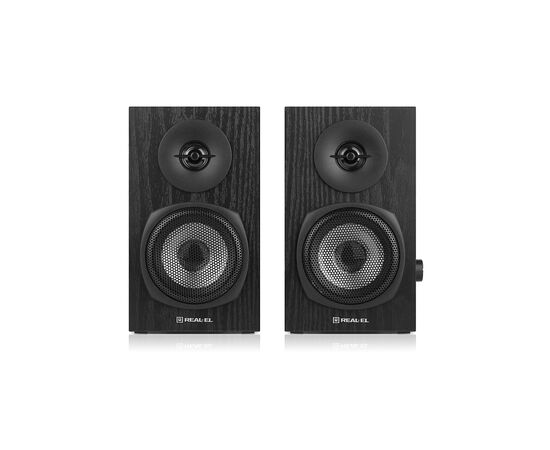 Акустическая система REAL-EL S-225 USB Black, изображение 2 Акустическая система REAL-EL S-225 USB Black, изображение 2