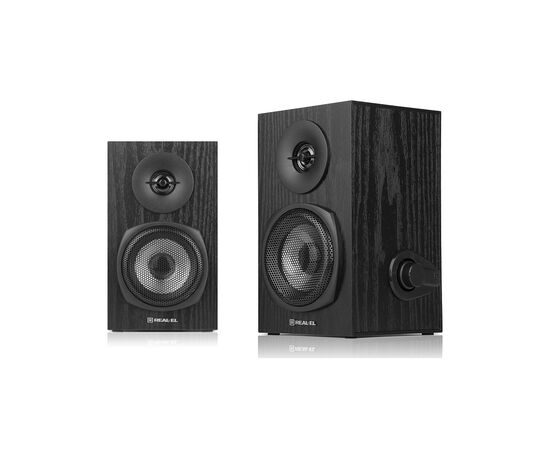 Акустическая система REAL-EL S-225 USB Black, изображение 3 Акустическая система REAL-EL S-225 USB Black, изображение 3