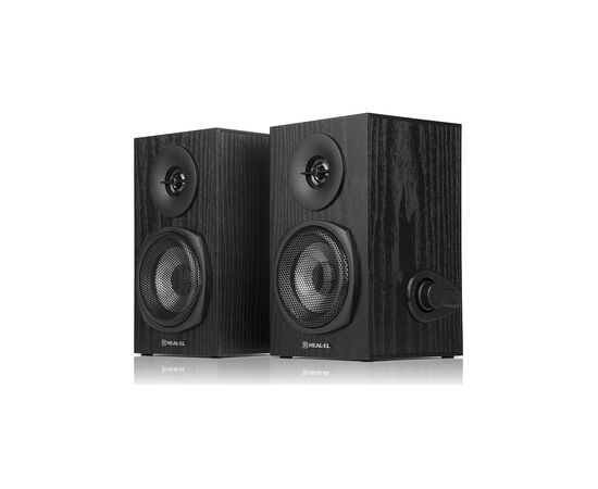 Акустическая система REAL-EL S-225 USB Black, изображение 5 Акустическая система REAL-EL S-225 USB Black, изображение 5