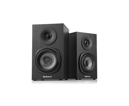 Акустическая система REAL-EL S-225 USB Black, изображение 7 Акустическая система REAL-EL S-225 USB Black, изображение 7