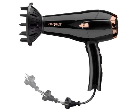 Фен Babyliss D373E, изображение 4 Фен Babyliss D373E, изображение 4