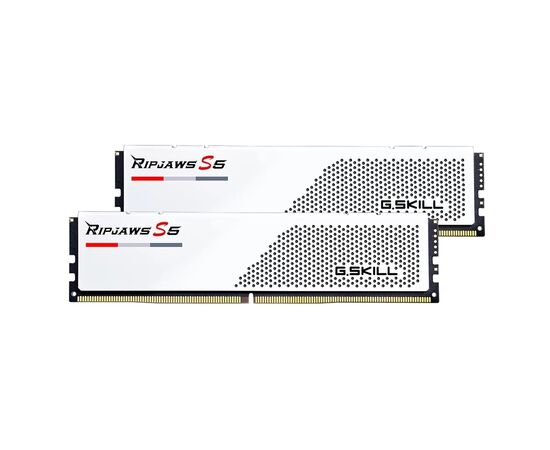 Модуль пам'яті для комп'ютера DDR5 32GB (2x16GB) 6000 MHz Ripjaws S5 G.Skill (F5-6000J3040F16GX2-RS5W)