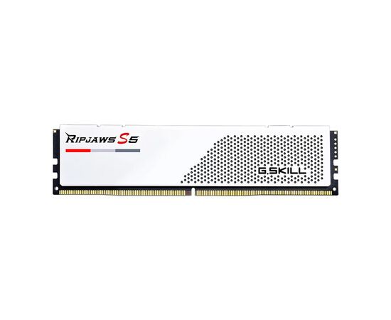 Модуль памяти для компьютера DDR5 32GB (2x16GB) 6000 MHz Ripjaws S5 White G.Skill (F5-6000J3238F16GX2-RS5W), изображение 3 Модуль памяти для компьютера DDR5 32GB (2x16GB) 6000 MHz Ripjaws S5 White G.Skill (F5-6000J3238F16GX2-RS5W), изображение 3