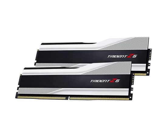 Модуль памяти для компьютера DDR5 64GB (2x32GB) 6000 MHz Trident Z5 Silver G.Skill (F5-6000J3238G32GX2-TZ5S), изображение 4 Модуль памяти для компьютера DDR5 64GB (2x32GB) 6000 MHz Trident Z5 Silver G.Skill (F5-6000J3238G32GX2-TZ5S), изображение 4