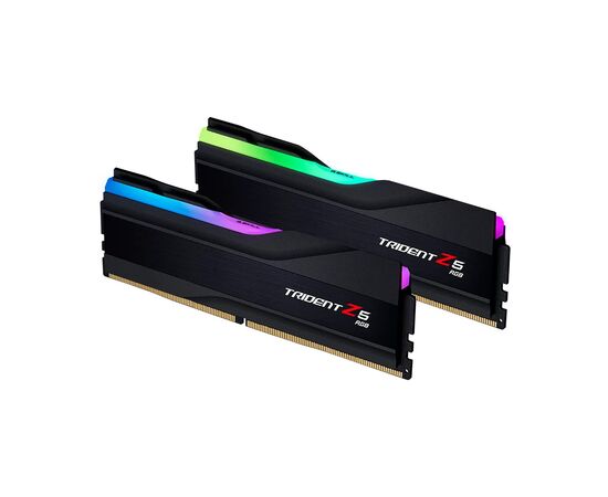 Модуль памяти для компьютера DDR5 64GB (2x32GB) 6000 MHz Trident Z5 RGB G.Skill (F5-6000J3040G32GX2-TZ5RK), изображение 3 Модуль памяти для компьютера DDR5 64GB (2x32GB) 6000 MHz Trident Z5 RGB G.Skill (F5-6000J3040G32GX2-TZ5RK), изображение 3