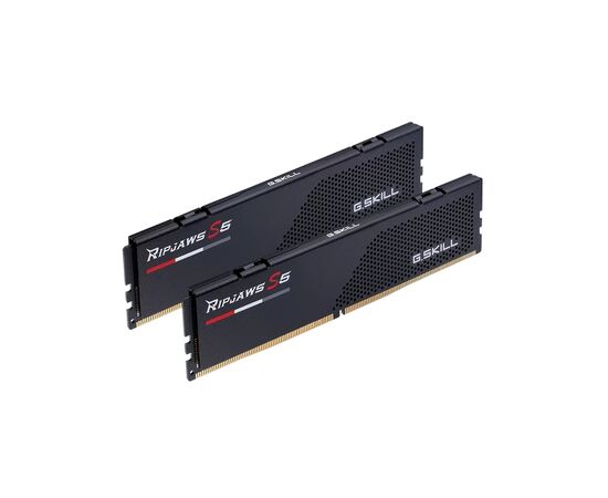 Модуль памяти для компьютера DDR5 48GB (2x24GB) 6400 MHz Ripjaws S5 G.Skill (F5-6400J4048F24GX2-RS5K), изображение 2 Модуль памяти для компьютера DDR5 48GB (2x24GB) 6400 MHz Ripjaws S5 G.Skill (F5-6400J4048F24GX2-RS5K), изображение 2
