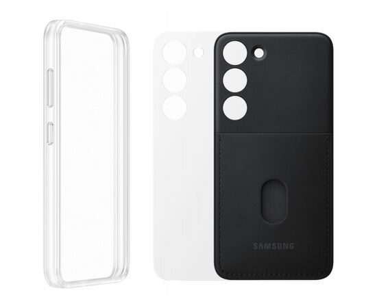 Чехол для мобильного телефона Samsung Galaxy S23 Plus Frame Case Black (EF-MS916CBEGRU), изображение 3 Чехол для мобильного телефона Samsung Galaxy S23 Plus Frame Case Black (EF-MS916CBEGRU), изображение 3