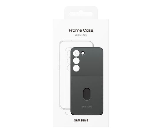 Чехол для мобильного телефона Samsung Galaxy S23 Plus Frame Case Black (EF-MS916CBEGRU), изображение 6 Чехол для мобильного телефона Samsung Galaxy S23 Plus Frame Case Black (EF-MS916CBEGRU), изображение 6