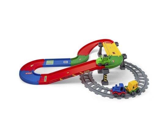 Игровой набор Wader Play Tracks Железная дорога (51530), изображение 2 Игровой набор Wader Play Tracks Железная дорога (51530), изображение 2