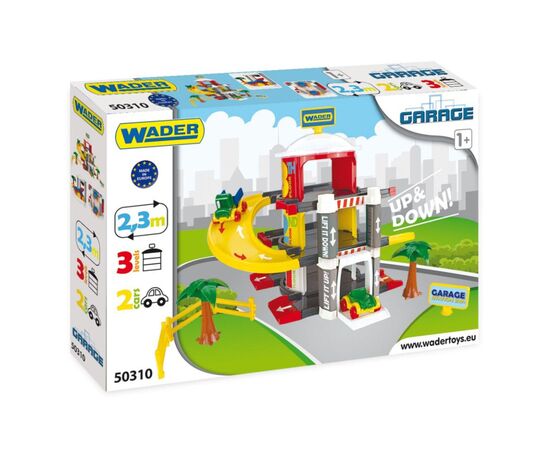 Игровой набор Wader Гараж с лифтом - 3 уровня (50310)