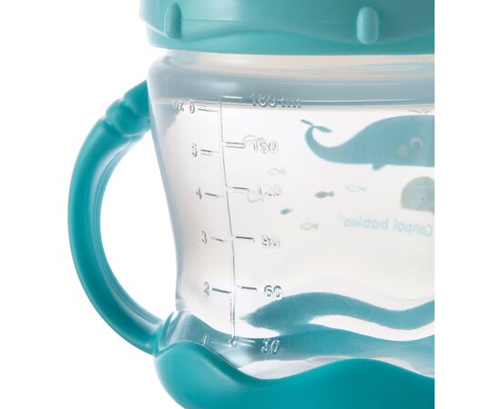 Поильник-непроливайка Canpol babies Sweet fun 180 мл синяя (57/300_blu), изображение 4 Поильник-непроливайка Canpol babies Sweet fun 180 мл синяя (57/300_blu), изображение 4