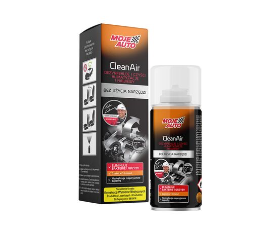 Ароматизатор для автомобиля MOJE AUTO CleanAir Black 150мл (19-595)