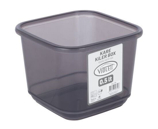 Пищевой контейнер Violet House Transparent Black 0,5 л (0309 Transparent Black), изображение 2 Пищевой контейнер Violet House Transparent Black 0,5 л (0309 Transparent Black), изображение 2