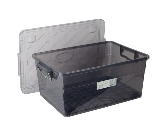 Пищевой контейнер Violet House Family Box Black 40 л (0467 FAMILY BOX black прям. 40 л), изображение 4 Пищевой контейнер Violet House Family Box Black 40 л (0467 FAMILY BOX black прям. 40 л), изображение 4