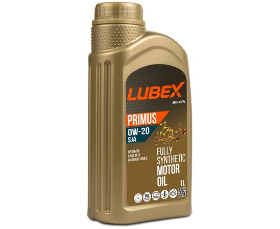 Моторное масло LUBEX PRIMUS SJA 0w20 1л (LUBEX 61466)