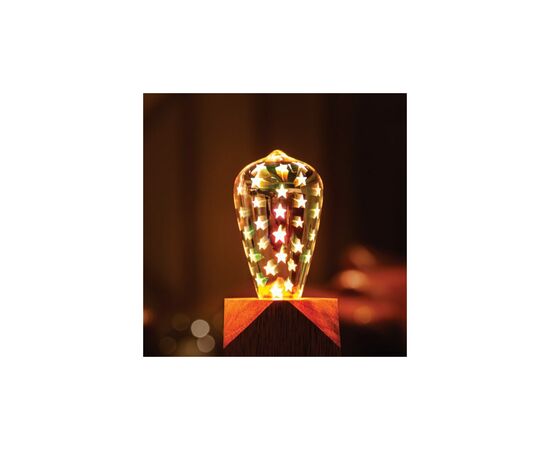 Умная лампочка Momax SMART Fancy IoT LED Bulb - Star (IB7S), изображение 4 Умная лампочка Momax SMART Fancy IoT LED Bulb - Star (IB7S), изображение 4