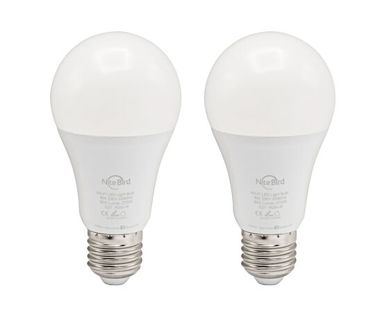 Умная лампочка NiteBird NiteBird WB4 (2 PCS) (WB4-2), изображение 2 Умная лампочка NiteBird NiteBird WB4 (2 PCS) (WB4-2), изображение 2