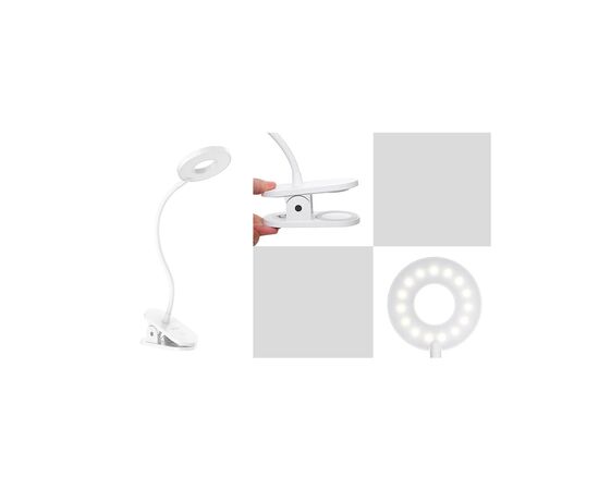 Настольная лампа Yeelight J1 LED Clip-On Table Lamp 150 (YLTD10YL), изображение 3 Настольная лампа Yeelight J1 LED Clip-On Table Lamp 150 (YLTD10YL), изображение 3