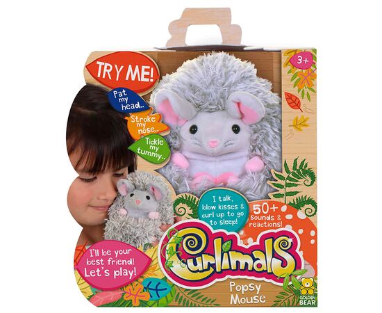 Интерактивная игрушка Curlimals Мышка Попси (3712)