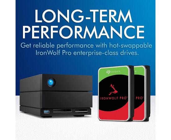 Внешний жесткий диск 3.5" 16TB LaCie (STLG16000400), изображение 5 Внешний жесткий диск 3.5" 16TB LaCie (STLG16000400), изображение 5