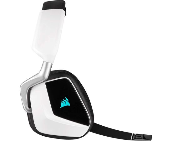 Наушники Corsair Void RGB Elite Wireless White (CA-9011202-EU), изображение 5 Наушники Corsair Void RGB Elite Wireless White (CA-9011202-EU), изображение 5