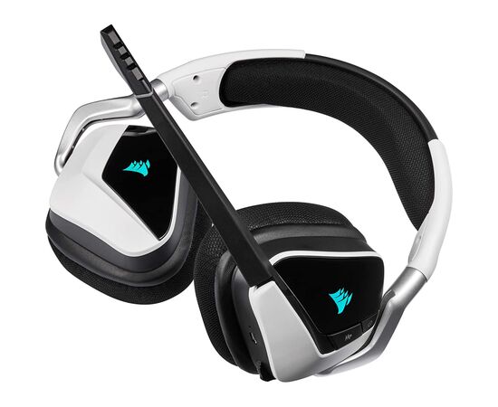 Наушники Corsair Void RGB Elite Wireless White (CA-9011202-EU), изображение 7 Наушники Corsair Void RGB Elite Wireless White (CA-9011202-EU), изображение 7