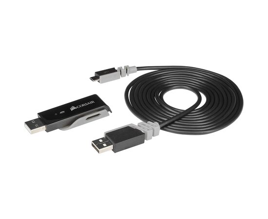 Наушники Corsair Void RGB Elite Wireless White (CA-9011202-EU), изображение 9 Наушники Corsair Void RGB Elite Wireless White (CA-9011202-EU), изображение 9