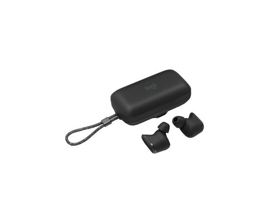 Наушники Logitech Zone True Wireless Graphite (985-001082), изображение 2 Наушники Logitech Zone True Wireless Graphite (985-001082), изображение 2